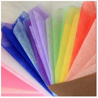 Giấy mếch lụa 60x60cm - Gói hoa, lót giỏ quà - Lẻ 5 tờ 11.700₫ Thái Sơn VN