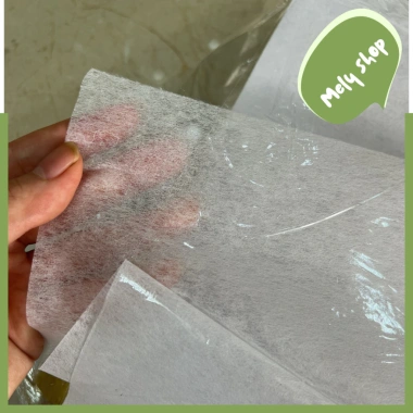 Giấy Mếch Lụa Cao Cấp Loại 1 60x60cm Dày Dặn - Xấp 50 tờ, Gói Hoa và Quà 19.100₫ 7