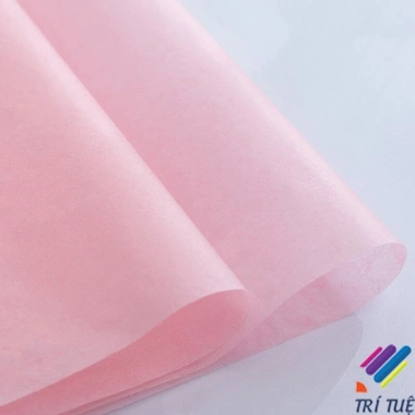 Giấy mếch lụa đa màu - giấy lót gói hoa, làm tài lộc, 9.000đ VPP Trí Tuệ