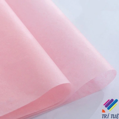Giấy mếch lụa giá sỉ 17k - Giấy lụa, giấy gói hoa, trang trí tài lộc VPP Trí Tuệ 2