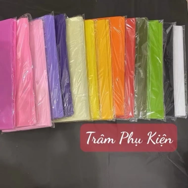 Giấy mếch lụa gói hoa 50 tờ Loại 1 - Giá ưu đãi 13,220₫, chất lượng cao, dễ cắt 2