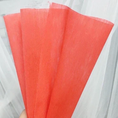 Giấy mếch lụa gói hoa 60x60cm đủ màu, làm tài lộc, hàng đẹp sẵn kho, giá chỉ 3.900₫