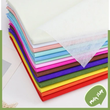 Giấy mếch lụa gói hoa tài lộc loại 1 khổ 60x60cm lẻ 1 tấm giá 12.700 VNĐ
