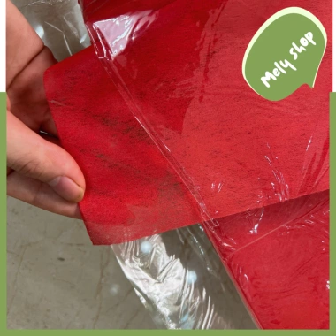 Giấy mếch lụa gói hoa tài lộc loại 1 khổ 60x60cm lẻ 1 tấm giá 12.700 VNĐ
