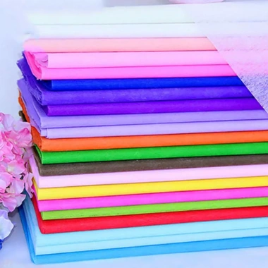 Giấy mếch lụa gói hoa tài lộc loại 1 khổ 60x60cm lẻ 1 tấm giá 12.700 VNĐ