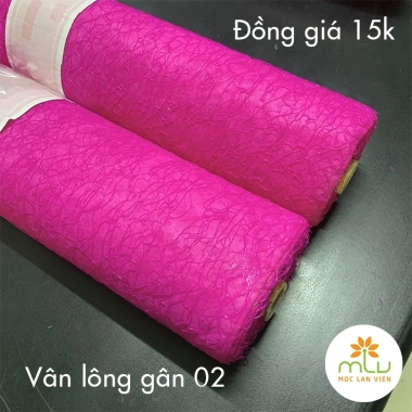 Giấy Mếch Lụa Hoa Văn Nổi, Giấy Gói Hoa Vân Long Gân - Giá 25.000 VND