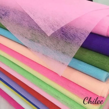 Giấy Mếch Lụa, Mếch Gân, Lưới Thô, Lưới Tuyết - gói hoa, decor, tặng cưới hỏi, 45.000₫