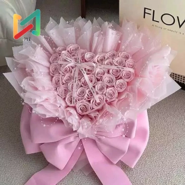 Giấy Mếch Lụa Mỏng hàng Trung, 44,450đ giảm còn 35,000đ gói lót bó hoa, giỏ quà