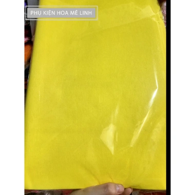Giấy mếch lụa mỏng Indo 50 tờ - Đủ màu, bó hoa, lót hoa, tăng tài lộc, giá ưu đãi 65.000₫ 5 Giấy mếch lụa mỏng Indo 50 tờ - Đủ màu, bó hoa, lót hoa, tăng tài lộc, giá ưu đãi 65.000₫ 5