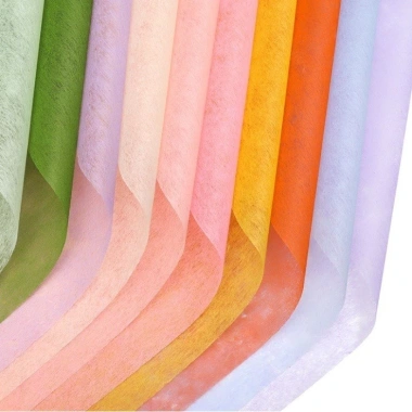 Giấy mếch lụa Vân Long đủ màu – Gói hoa, lót tài lộc, quà tặng 39.000₫ 2