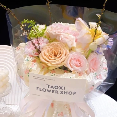 Giấy Mếch Nến 20 tờ 50x70cm - Hoạ Tiết Nơ, Hoa Nhí Bó Hoa, Lót Hoa, Trang Trí Hộp Quà Sami Flower 31.5k 9