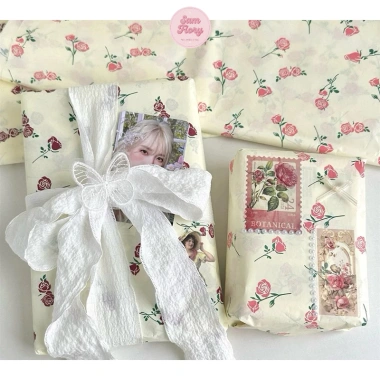 Giấy Mếch Nến 50x70cm 10/20 Tờ - Nhăn Dày Dặn, Lót Bó Hoa, Trang Trí Hộp Quà Sam Flory