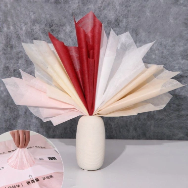 Giấy Mếch Rút Gói Hoa 45x60cm - Tập 40 Tờ, Lót Bó Hoa Tiện Lợi, Dễ Dùng, Giá 36.000₫