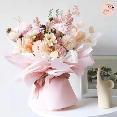 Giấy Mếch Vân Long 56x56cm Mỏng Dai Đứng Form - Giá 20.000đ Giảm từ 24.400đ 2