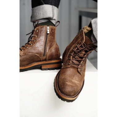 Giày nam cao cổ WOLVERINE ZIP nâu – Boot da bò sáp siêu bền, phượt, giảm giá 6,012,500₫ 7 Giày nam cao cổ WOLVERINE ZIP nâu – Boot da bò sáp siêu bền, phượt, giảm giá 6,012,500₫ 7