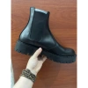 Giày nam Chelsea Boot Chunky TripleN da đen mịn, đế cao su 5cm, thời trang, giảm giá 21 - 1.933.750 VND 3