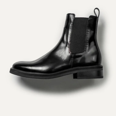 Giày nam Chelsea Boot da bò Patent chống nhăn - Phong cách công sở TONKIN 5.04tr