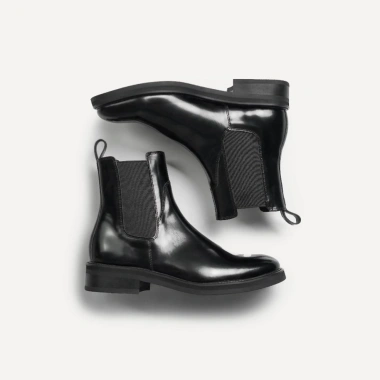Giày nam Chelsea Boot da bò Patent chống nhăn - Phong cách công sở TONKIN 5.04tr