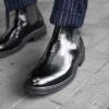 Giày nam Chelsea Boot da bò Patent chống nhăn - Phong cách công sở TONKIN 5.04tr 6