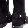 Giày nam Chelsea Boot da bò TEFOSS HT799 Da lộn đen mũi nhọn, giá 2,86 triệu 3