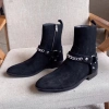 Giày nam Chelsea Boot da bò TEFOSS HT799 Da lộn đen mũi nhọn, giá 2,86 triệu 6