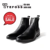 Giày nam Chelsea boot da bò thật TEFOSS HT650 cổ cao size 38-44, giá chỉ 2,4tr, giảm 20%
