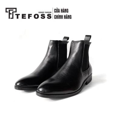 Giày nam Chelsea boot da bò thật TEFOSS HT650 cổ cao size 38-44, giá chỉ 2,4tr, giảm 20% 10