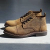 Giày nam cổ lửng da bò sáp CHUKKA HUNTER - Giảm 20% chỉ 3.7tr, thời trang bền bỉ