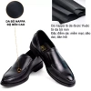 Giày nam công sở da bò nappa G114 - Giày lười Bụi leather, hộp sang trọng, bảo hành 12 tháng 4