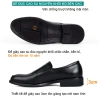 Giày nam công sở da bò nappa G114 - Giày lười Bụi leather, hộp sang trọng, bảo hành 12 tháng 5