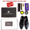 Giày nam công sở da bò nappa G114 - Giày lười Bụi leather, hộp sang trọng, bảo hành 12 tháng 7
