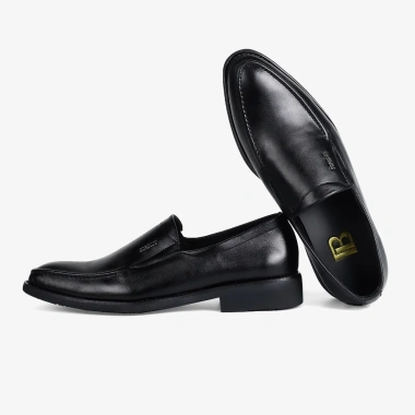 Giày nam công sở da bò nappa G114 - Giày lười Bụi leather, hộp sang trọng, bảo hành 12 tháng