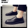 Giày nam da công sở đầu tròn big size 44-48, chân to, bảo hành 2 năm, video thật 3