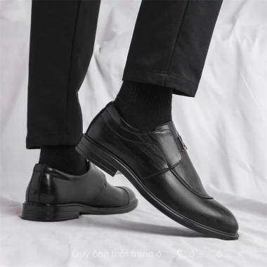 Giày nam da thật VNKR - Mũi nhọn, thoáng khí, công sở và đám cưới, giá 522.089₫