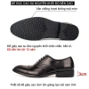 Giày nam Oxford công sở da bò nappa đen G105 - Bảo hành 12 tháng - Giá chỉ 690.030đ 3