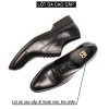 Giày nam Oxford công sở da bò nappa đen G105 - Bảo hành 12 tháng - Giá chỉ 690.030đ 4