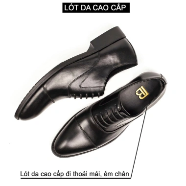 Giày nam Oxford công sở da bò nappa đen G105 - Bảo hành 12 tháng - Giá chỉ 690.030đ