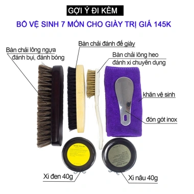 Giày nam Oxford công sở da bò nappa đen G105 - Bảo hành 12 tháng - Giá chỉ 690.030đ
