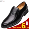 Giày nam tăng chiều cao HT.NEO da bò mềm êm, cao 6cm ngay, đẹp DD20 - 565.000₫
