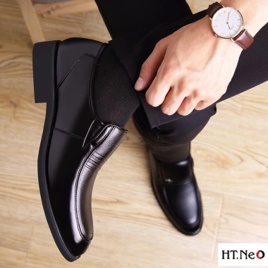 Giày nam tăng chiều cao HT.NEO da bò mềm êm, cao 6cm ngay, đẹp DD20 - 565.000₫ 8