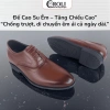 Giày Nam Tây da bò thật tăng chiều cao, đế cao su CROLI TC1.196 - Giá 550k (giảm) 6