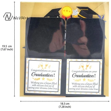 Giấy NcVHrt 3D Lên Thiệp Handmade Chúc Mừng Tốt Nghiệp Độc Đáo Thẻ Quà Tặng Trang Trí Tiệc Giá 95,688 VND 5