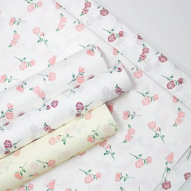Giấy nhăn ánh trai mếch nến gói hoa Sydney KNG09 - Giá 25.000, chất cao, thiết kế mới hot 9
