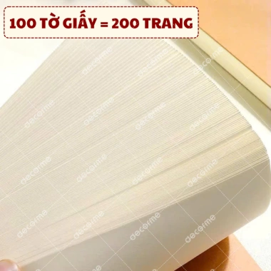 Giấy nháp A5 sổ 1 khoen 100 tờ bìa vintage - Phác thảo, vẽ, ghi chép, sổ tay 41.900 VND 9
