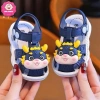 Giày nhựa cao su mềm dẻo, dép rọ quai dán họa tiết rồng con bé trai - Giá 79.000đ 7