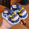 Giày nhựa cao su mềm dẻo, dép rọ quai dán họa tiết rồng con bé trai - Giá 79.000đ 8