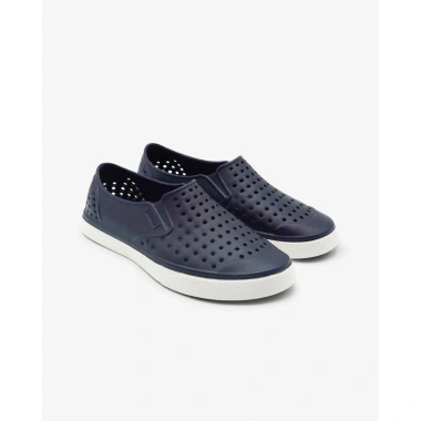 Giày nhựa D2.201 URBAN NATIVE xanh trắng – Đi mưa, du lịch, đi làm, giá 165k