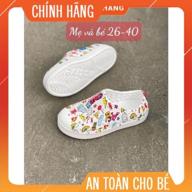 Giày nhựa mềm NATIVE 2.024 Mẹ Bé – êm chân, đi mưa nắng, biển, du lịch, chạy bộ, 139k 5