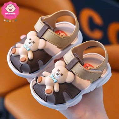 Giày nhựa tập đi bé trai, dép rọ quai dán họa tiết gấu đáng yêu - 89.000đ 5 Giày nhựa tập đi bé trai, dép rọ quai dán họa tiết gấu đáng yêu - 89.000đ 5