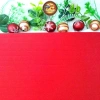 Giấy nhung đỏ kim tuyến lấp lánh, nếp gấp dày - Decor Tết gấp quạt, phông ảnh - 36.000 VND 9